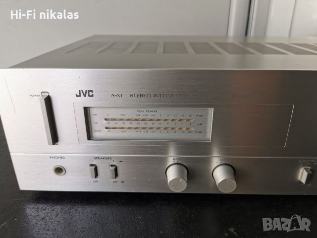 Стерео Усилвател JVC A-X1, снимка 3 - Ресийвъри, усилватели, смесителни пултове - 41964355