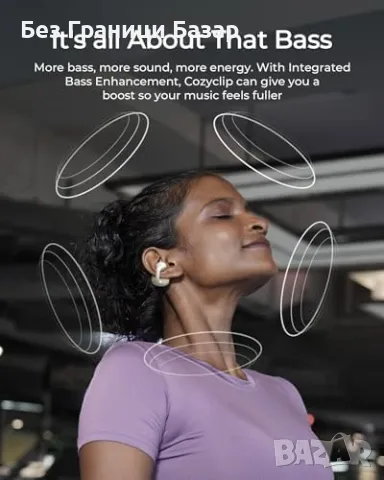 Нови Леки отворени слушалки сензорно управление – бърза връзка, стерео звук, снимка 3 - Bluetooth слушалки - 49007045