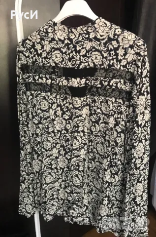 Риза  с полупрозрачен детаил, L, “CO’COUTURE”