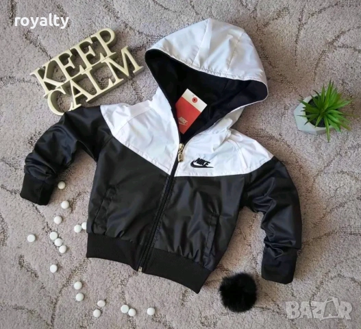 Nike Детска Ветровка 1-10 г., снимка 2 - Детски якета и елеци - 52571640