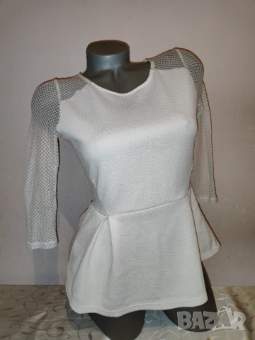 Елегантна блуза Tally weijl р-р S, снимка 4 - Корсети, бюстиета, топове - 41344450
