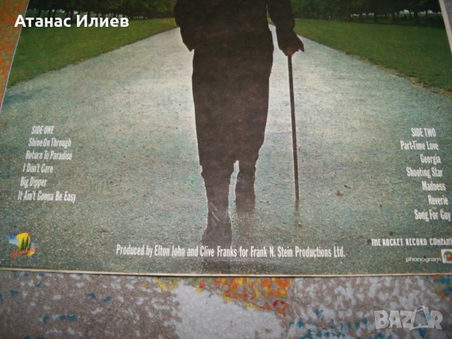 Elton John – A Single Man , ВТА 11003 , 1983г. Елтън Джон, снимка 3 - Грамофонни плочи - 50978247