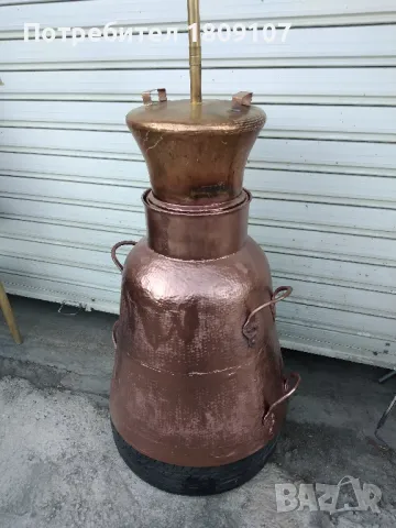 Дебелостенен меден казан 120 литра - 26кг, снимка 4 - Други стоки за дома - 47894551