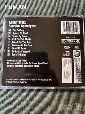 Angel Witch - Agent Steel - W.A.S.P - Tank, снимка 11 - CD дискове - 50663560