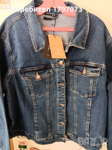 Дамско дънкено яке НОВО