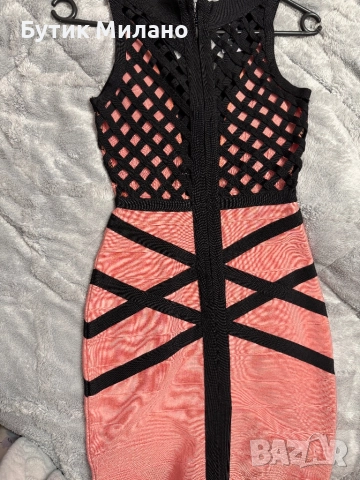 Бандажна рокля, снимка 2 - Рокли - 52696161