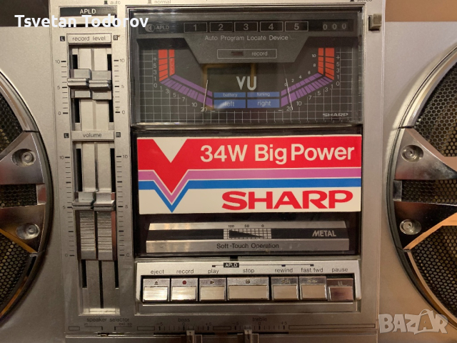 SHARP GF- 9000 Z, снимка 7 - Радиокасетофони, транзистори - 44651211