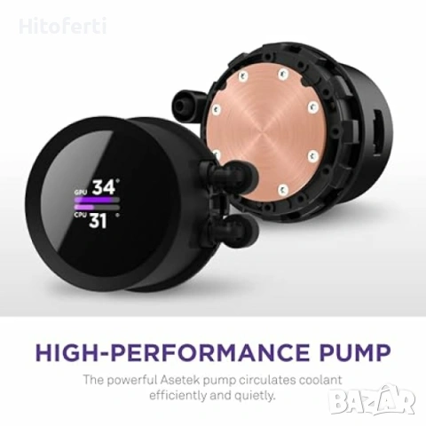  Охладител за процесор NZXT Kraken 240 RL-KN-240-B1, снимка 2 - Други - 53802990