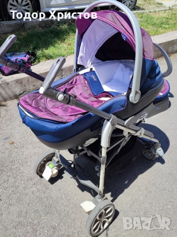 Многофункционална детска количка 3в1 Chicco Living, снимка 5 - Детски колички - 51978276