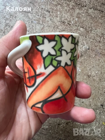 Колекционерска чашка за кафе - дизайнерска, снимка 5 - Други ценни предмети - 51078107