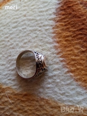 Стар арт. Сребърен пръстен, снимка 2 - Пръстени - 42596753