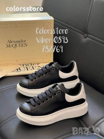 Дамски черни кецове Alexander McQueen/BR207d 