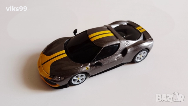 Bburago Shell Racing Ferrari Bluetooth - Мащаб 1:41, снимка 2 - Колекции - 50504534