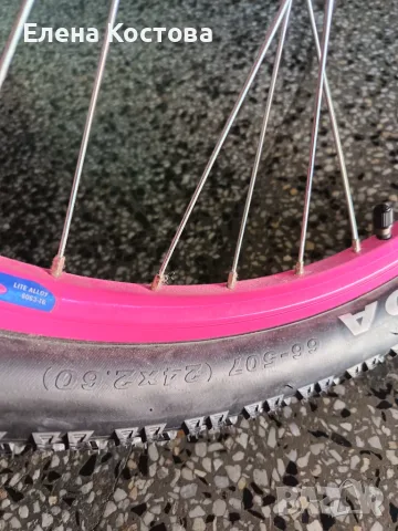 Детски велосипед 24'' Cross Rebel Girlirl, снимка 5 - Велосипеди - 55960041