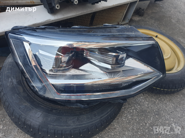 Десен фар за Volkswagen Transporter / caravelle / multivan T6 full led, снимка 6 - Части - 36255071