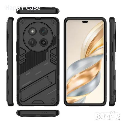 Honor Magic 7 Lite 5G / Punk Armor Удароустойчив кейс калъф гръб със стойка, снимка 6 - Калъфи, кейсове - 48555225