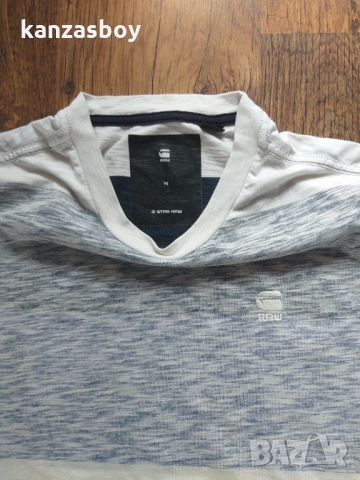 g-star brallio - страхотна мъжка тениска КАТО НОВА, снимка 3 - Тениски - 36037744