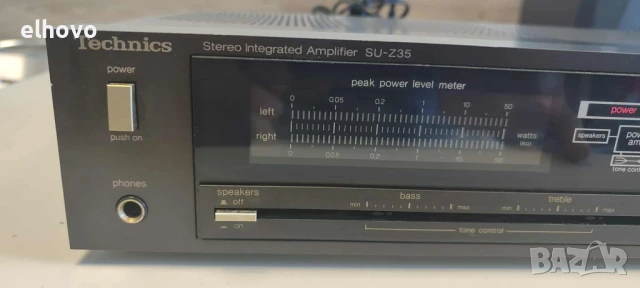 Стерео усилвател Technics SU-Z35, снимка 3 - Ресийвъри, усилватели, смесителни пултове - 51136427