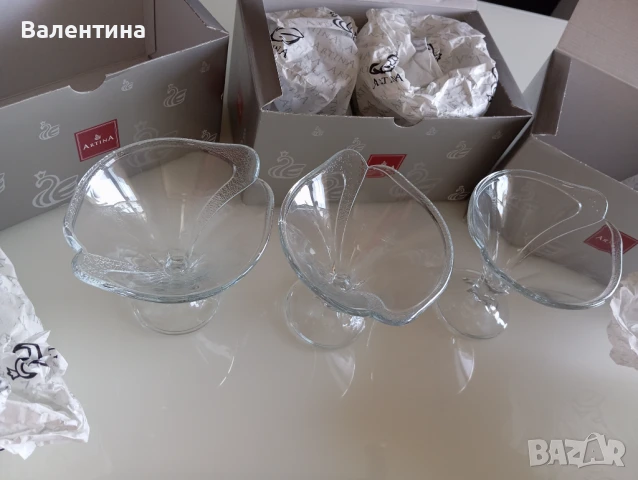 Нови!   ArtinA чаши за сладолед или мелба, снимка 2 - Чаши - 51158486
