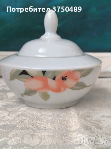 Захарница и каничка за мляко KAHLA-Германия, снимка 2 - Сервизи - 53669373