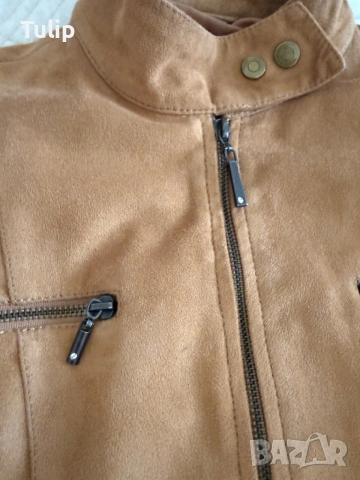 Яке цвят коняк, снимка 3 - Якета - 53847855