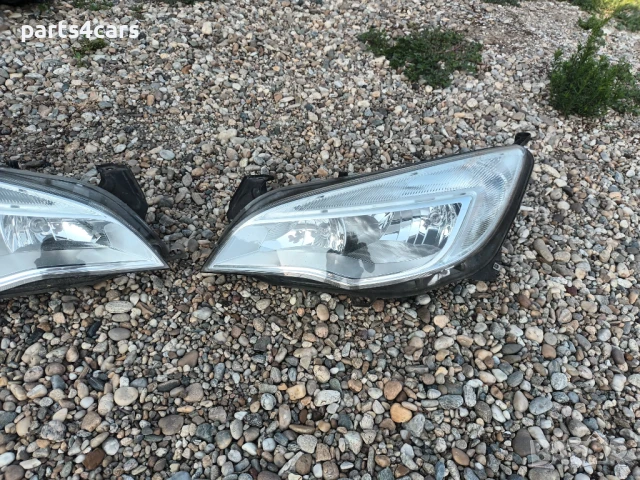 ляв и десен бял фар за опел астра ж 2009 - 2015 OPEL ASTRA J, снимка 3 - Части - 51293021