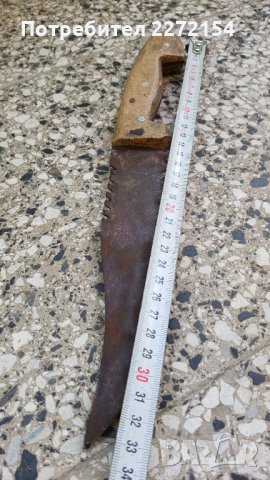 Стар ловен нож, снимка 4 - Антикварни и старинни предмети - 35925820