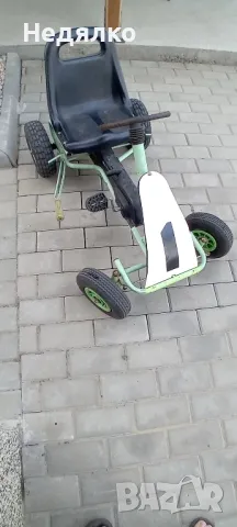 Ретро детска количка с педали, снимка 5 - Колекции - 50405035