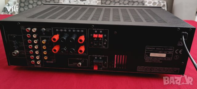 Транзисторен ресийвър Denon AVR-600RD, снимка 7 - Ресийвъри, усилватели, смесителни пултове - 39394236