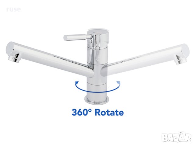 НОВИ! Кухненски смесител с въртящ се чучур Modern, снимка 6 - Смесители - 39335986