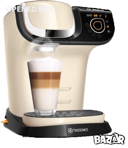 Еспресо машина Bosch Tassimo MY WAY, 1500W, 1.3 L, T-Disc, Технология INTELLIBREW
