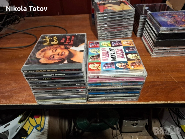 Продава се колекция от СД дискове на Marilyn Monroe