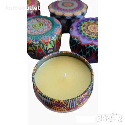 Комплект от 9 бр. ароматни свещи , снимка 3 - Други - 47589983