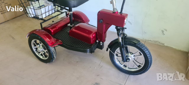 Електрическа триколка А8 Plus с мощни батерии 20Ah/48V, снимка 1