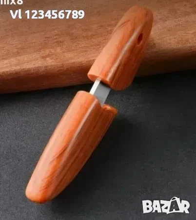 Мини нож с кания , стомана - 54x104 мм, снимка 2 - Ножове - 50727386