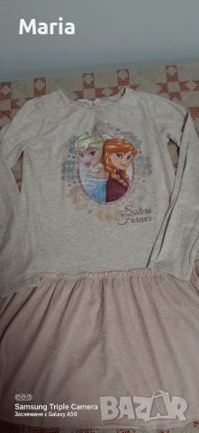 Рокли с дълъг ръкав на ХМ , снимка 7 - Детски рокли и поли - 40613058