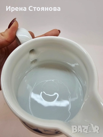 Winterling Schwarzenbach 1979-2000 г. Сосиера с декор сламено цвете. , снимка 9 - Сервизи - 53390102