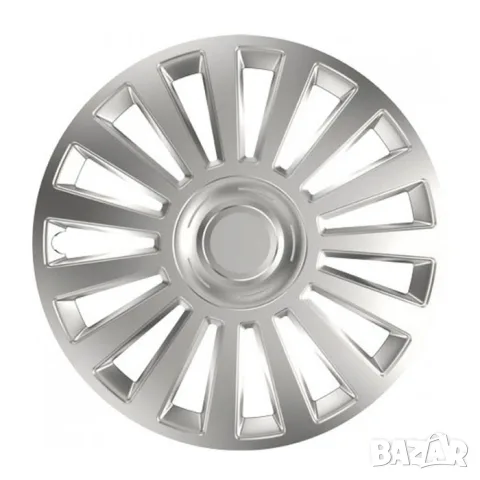 Тасове за джанти 14'' Versaco Luxury Silver, снимка 3 - Аксесоари и консумативи - 55861863