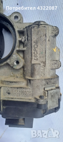 Дросел Опел Астра Opel Astra H 1.9 CDTI 150 к.с 2004-2010г., снимка 3 - Части - 52172360