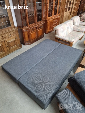 Разтегателен Диван.../Клик Клак/...с Ракла -внос от Германия!, снимка 7 - Дивани и мека мебел - 53563625