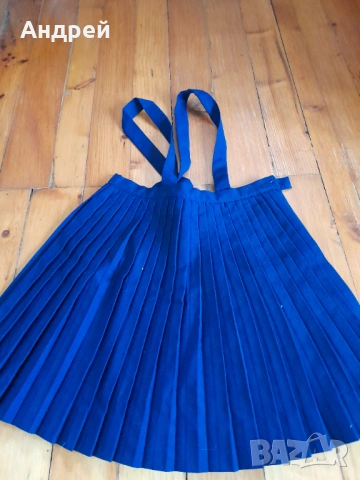 Стара ученическа плисирана пола #4, снимка 6 - Други ценни предмети - 53862522