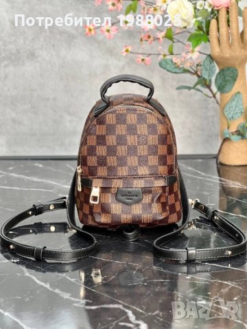 Мини раница LV, снимка 10 - Раници - 39651837