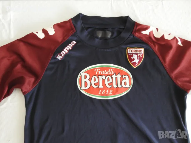 Тениска Torino — Тренировъчен Kappa — Деца размер M Синьо, снимка 4 - Тениски - 56314770