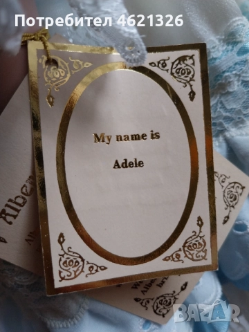 Порцеланова кукла Адел нова от Alberon Collection, лимитирано издание, снимка 6 - Декорация за дома - 52044363