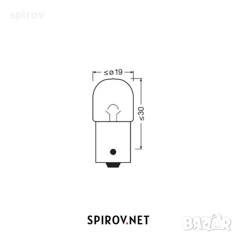 Крушки OSRAM 5007 R5W 12V 5W x10 BA15S, снимка 4 - Аксесоари и консумативи - 56136265