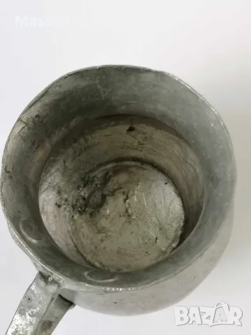 Стар меден съд за вино, ръчна изработка, калайдисан отвътре и отвън, снимка 3 - Антикварни и старинни предмети - 47285362