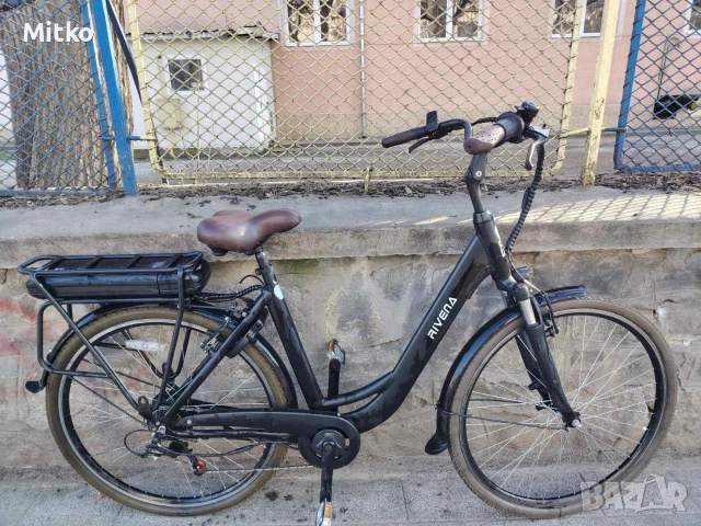 28 цола електрически велосипед с 7 скорости усилени капли амортисьори предни като нов , снимка 11 - Велосипеди - 53864905