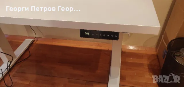 Ергономично електрическо бюро с два мотора