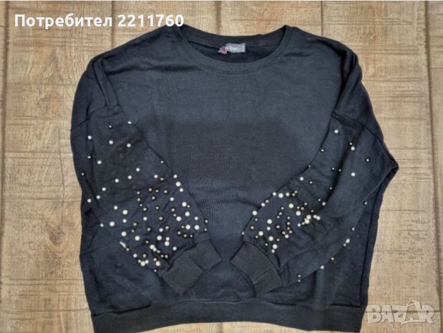 Блузи с камъни Patrizia Pepe , снимка 4 - Блузи с дълъг ръкав и пуловери - 38968057