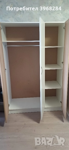 Трикратен Гардероб, снимка 2 - Гардероби - 52882427